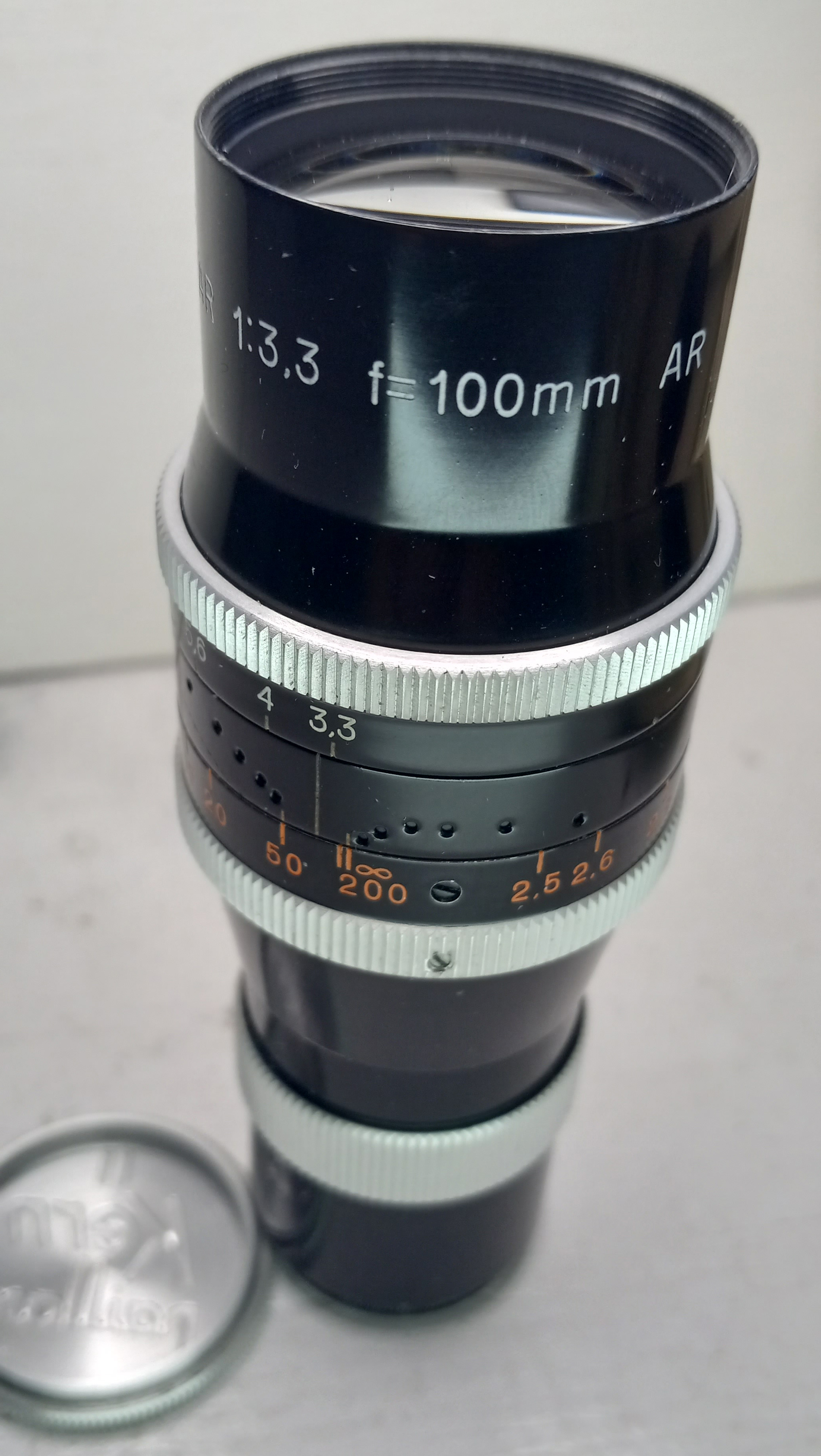 100mm f3.3 Yvar Lens