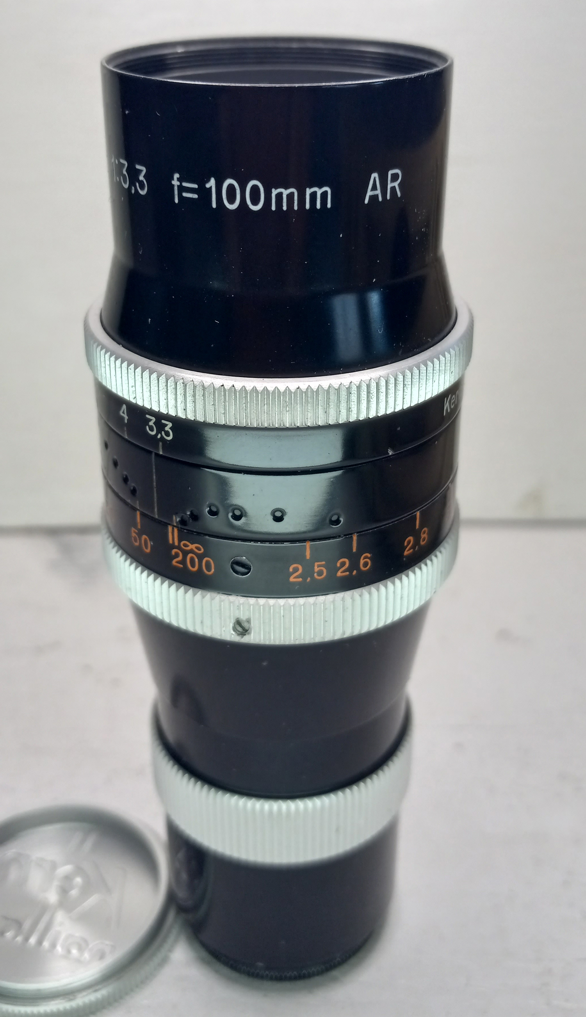 100mm f3.3 Yvar Lens