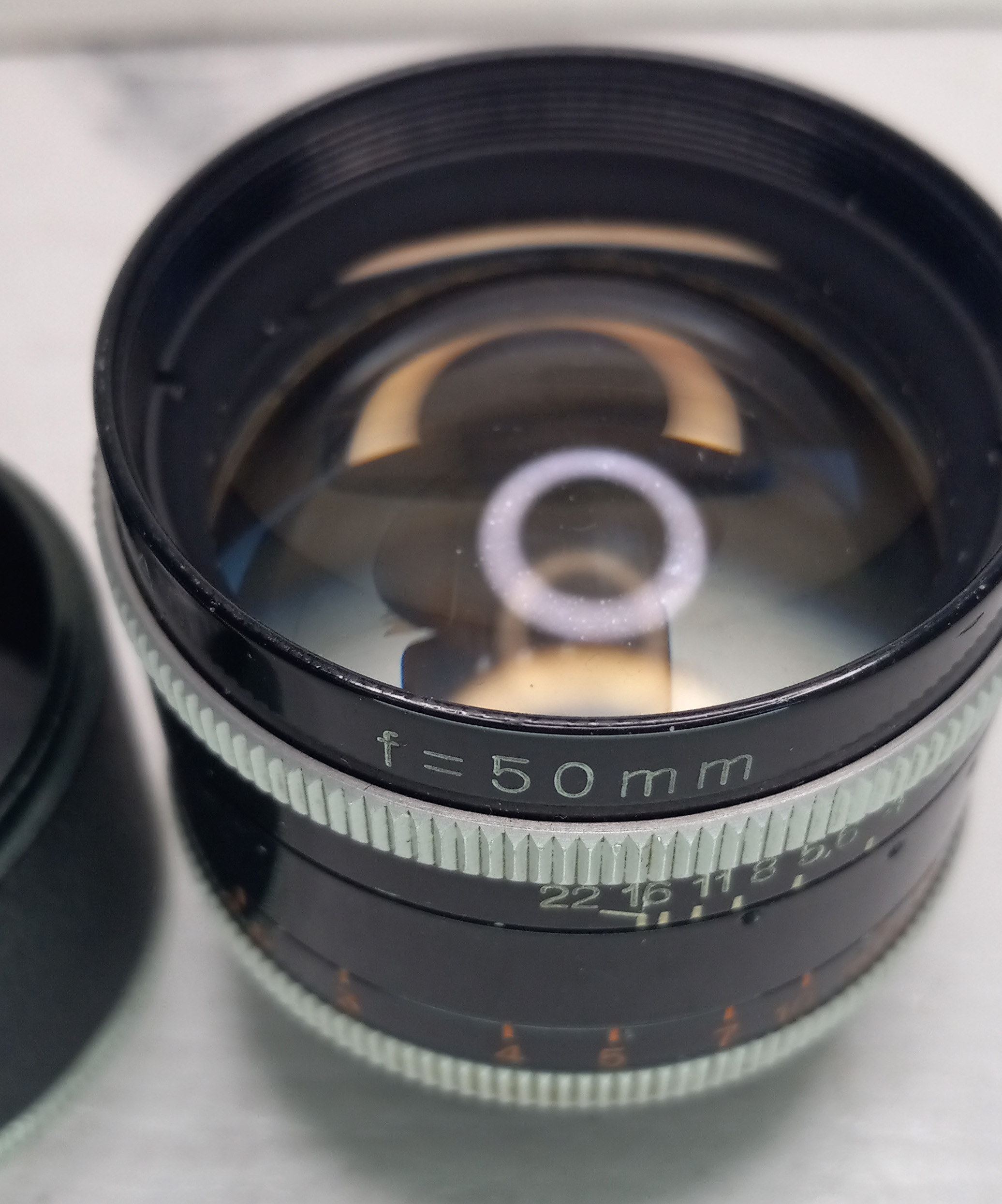 50mm f1.4 H16 RX Switar Lens