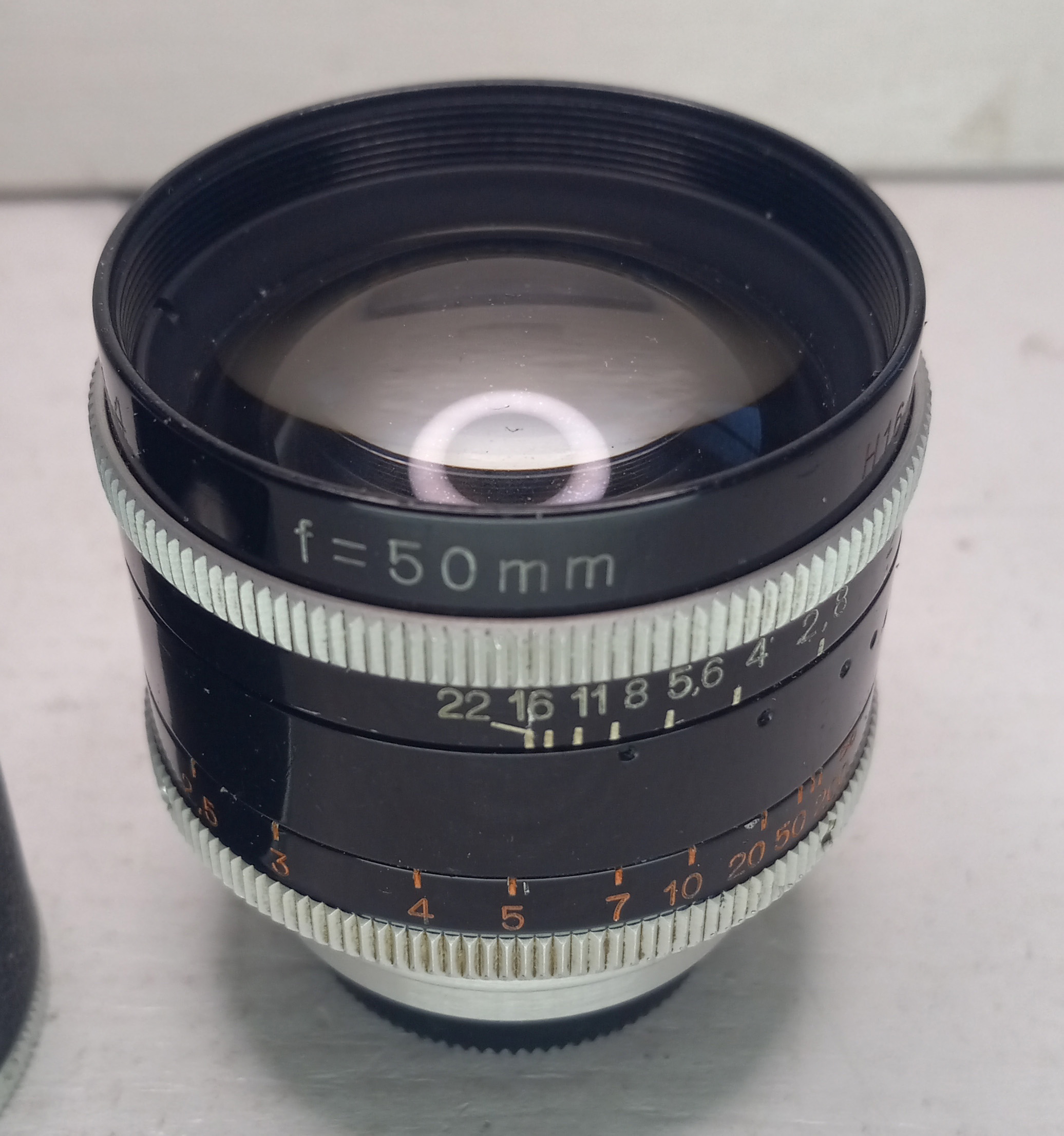 50mm f1.4 H16 RX Switar Lens