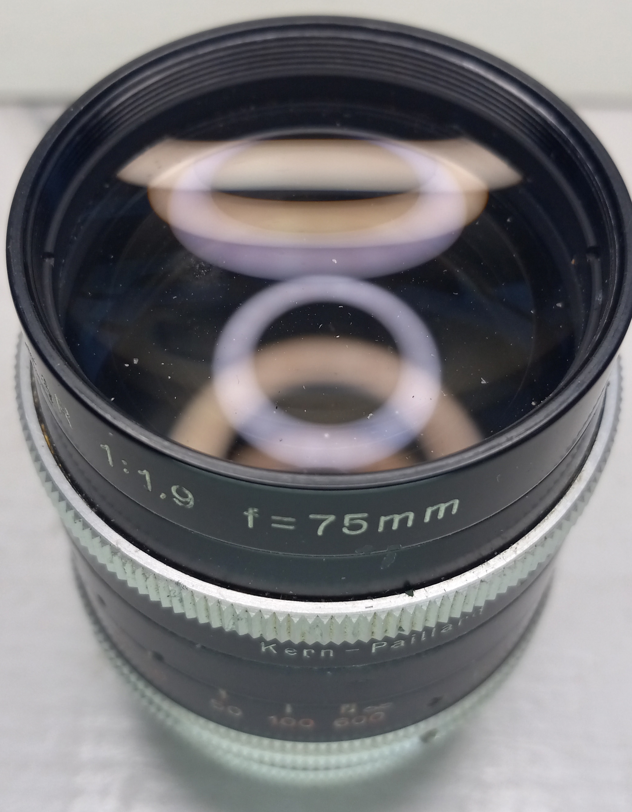 75mm f1.9 Switar Lens