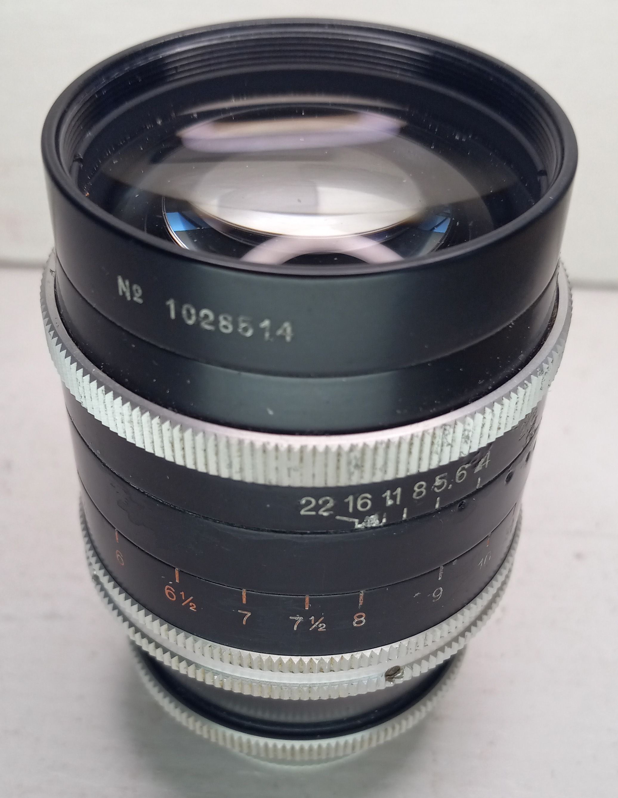 75mm f1.9 Switar Lens