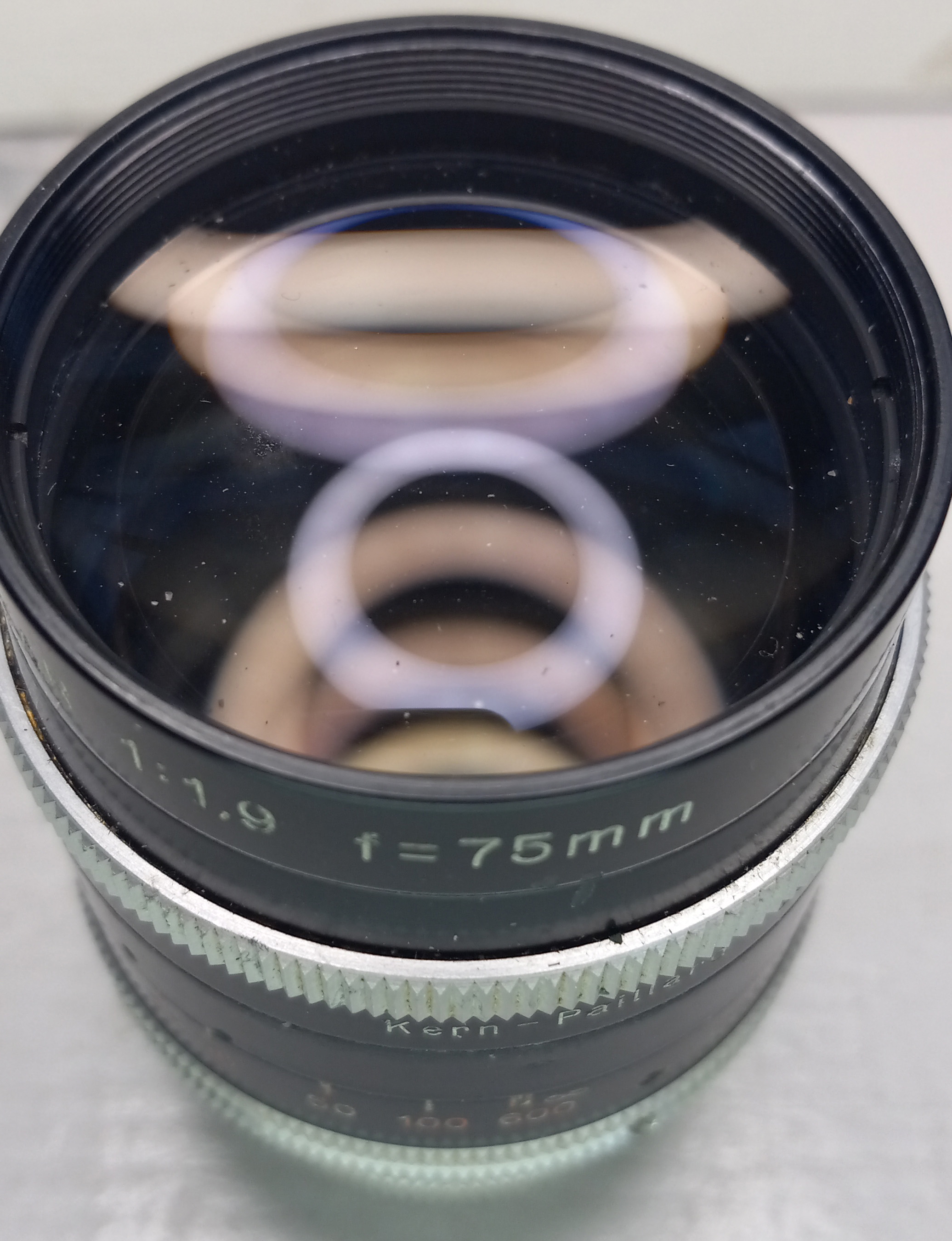 75mm f1.9 Switar Lens