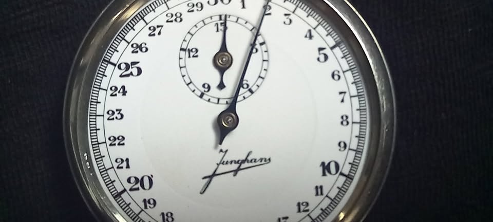 Rare 1940s Junghans German Stopwatch