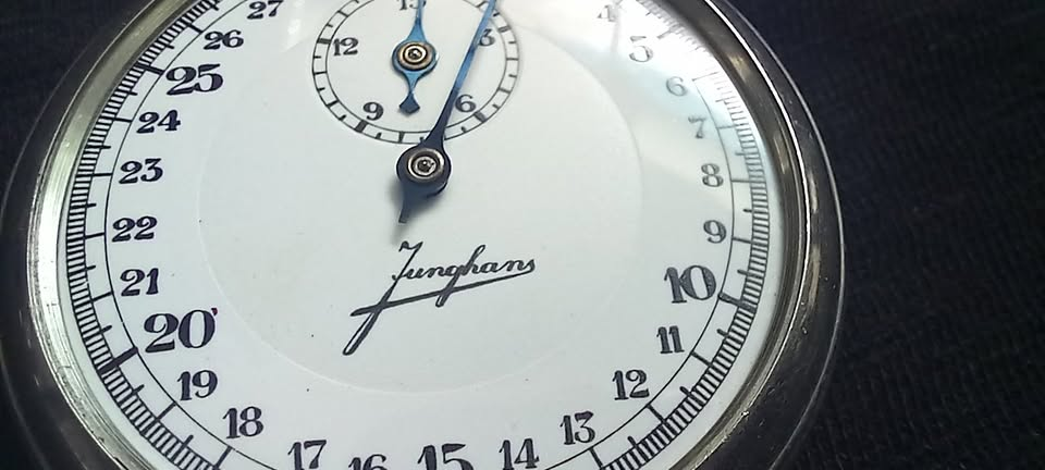 Rare 1940s Junghans German Stopwatch